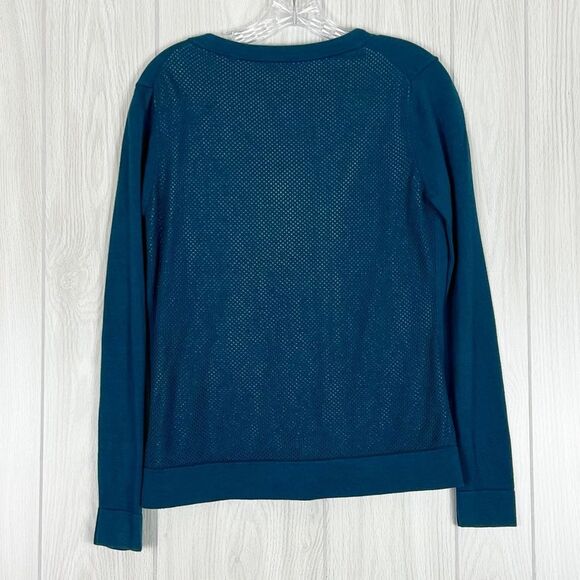 Cabi | Teal Ever Button Front Sweater Cardigan Style #3368 Size Small - Picture 2 of 6